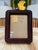 1970s Burgundy Picture Frame Signed Antonio Scarpa For Sale - Image 5 of 6