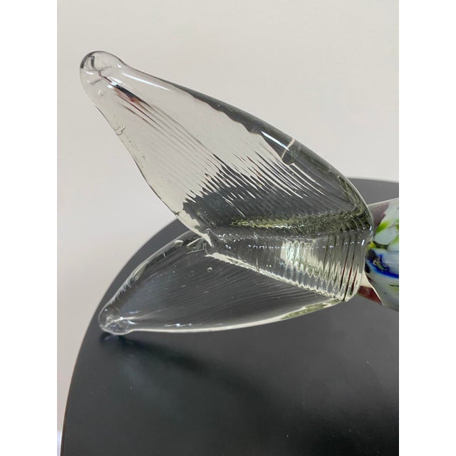 Large Mid-Century Murano Art Glass Fish, 1970s For Sale - Image 11 of 16