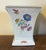 Chinoiserie Antique 18th Century Chinese Export Porcelain Bulb Pot or Cachepot Vase in Famille Rose Glaze Circa 1790 For Sale - Image 3 of 13