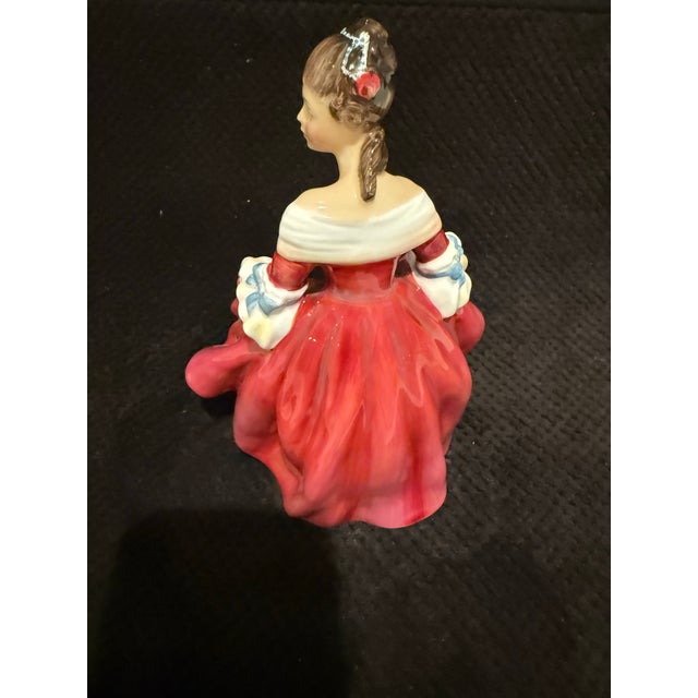 Royal Doulton HN Series figurines - classic ladies collection Red/Pink Dress, Off Shoulder, Hair Up Likely “Southern...