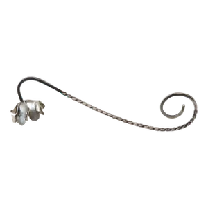 Vintage Retro Arts & Crafts Hand Made Sterling Silver Candle Snuffer