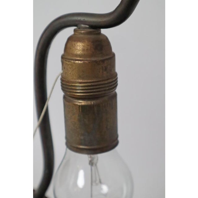 Black Forest Table Lamp with Handcrafted Dwarf and Magic Mushrooms, Germany, 1920s For Sale - Image 17 of 18