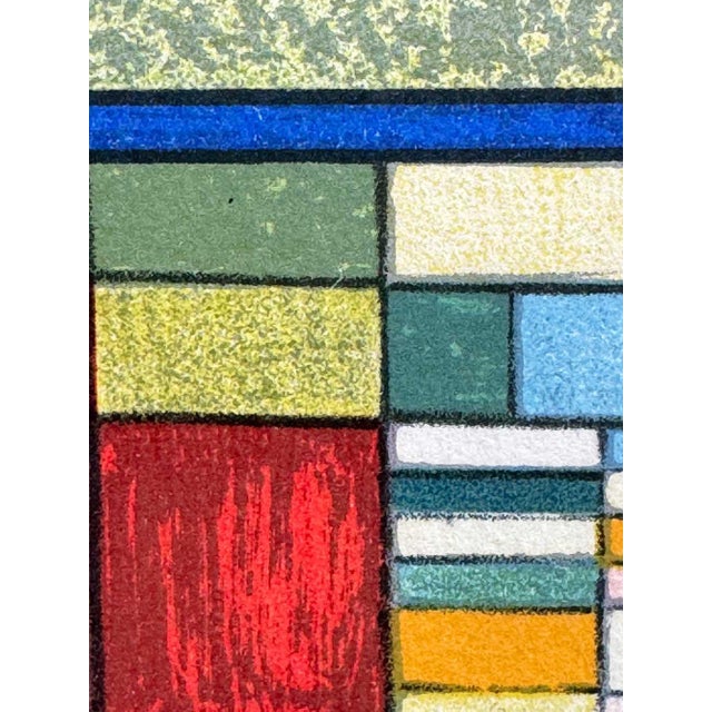 Abstract Wassily Kandinsky Limited Edition Lithograph in Color [K24] W/Frame Included For Sale - Image 3 of 5