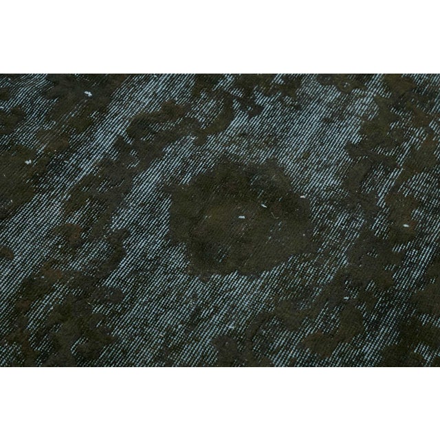 Vintage Turkish Hand Carved Rug For Sale - Image 5 of 7