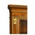 Large Walnut and Gilded Wood Bookcase, Italy, 1980s For Sale - Image 3 of 8