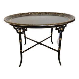 Antique Paper Mache Table For Sale
