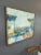 Mid-Century Modern "Rustic Houses" Vintage Swedish Landscape Oil Painting, Framed For Sale - Image 4 of 12