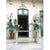 Exceptional and large French Neoclassical console attributed to Jean-Charles Moreux, white lacquered plaster claws-ended...