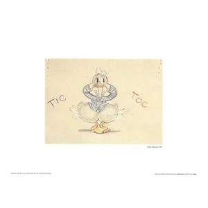 Disney Walt Disney's Clock Cleaners, 1991 Lithograph