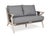 Contemporary Bellevue Outdoor Loveseat For Sale - Image 3 of 3