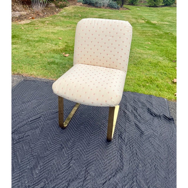 Milo Baughman for Thayer Coggin Milo Baughman for Thayer Coggin Cantilever Hollywood Regency Accent Chair For Sale - Image 4 of 15