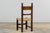 Set of Six French Provincial Oak Rush Seat Dining Chairs, Mid-20th Century For Sale - Image 13 of 18