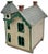 Nice Antique American Hand Made & Painted Wood Folk Art Victorian Style Birdhouse - 18 Inches Tall - Circa Early 1900s For Sale - Image 13 of 18