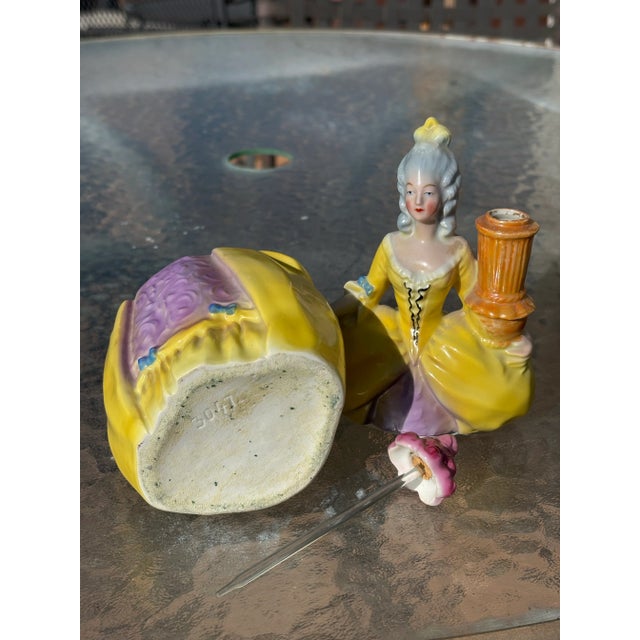 Art Deco Porcelain Jewelry Box For Sale - Image 4 of 5
