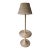 Vintage Wicker Rattan Mid-Century Modern Table Floor Lamp For Sale