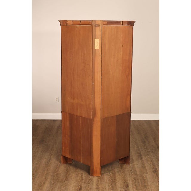 Henkel Harris Solid Mahogany Federal Style Corner Cabinet For Sale - Image 15 of 18