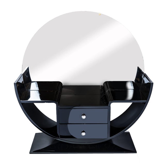 Dressing Table in Glass For Sale - Image 5 of 5