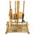 Mid 20th Century Vintage French Solid Brass Duck Head Fireplace Tool Set, Maison Jansen Style, 19 For Sale - Image 5 of 17
