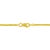Haus of Brilliance 14K Yellow and White Gold 2.0 Cttw Princess Cut Diamond Flared and X-Station V Shaped 18” Franco Chain Statement Necklace (H-I Color, SI2-I1 Clarity) For Sale - Image 4 of 6