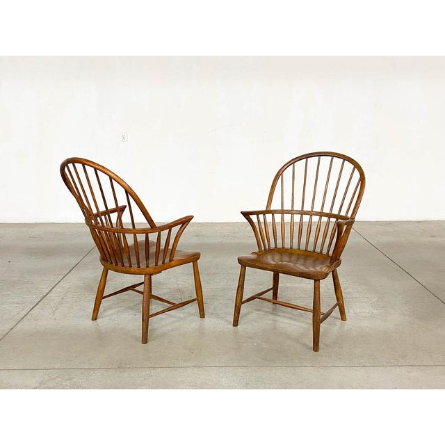 Mid-Century Modern Set Dining Chairs CH18A for Carl Hansen & Son For Sale - Image 3 of 18