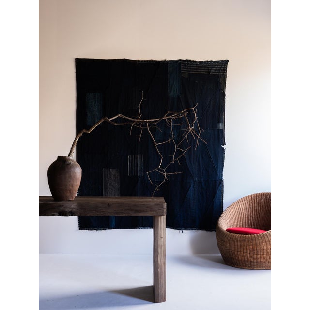 Japanese Antique Rag "Boro" 1800s-1860s / Abstract Art Wabi Sabi For Sale - Image 10 of 15