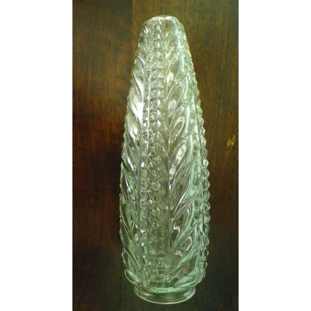 Vintage Cut Glass Wall Sconces, 1960s, Set of 2 For Sale - Image 4 of 13