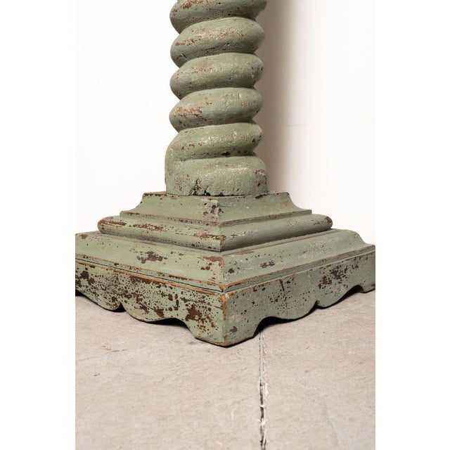 Antique French Barley Twist Display Pedestal For Sale - Image 10 of 13