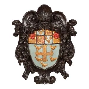 Charles II Carved Crest of the Arms of Westminster School