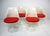 Mid-Century Modern Early 42" Saarinen Tulip Dining Set With 4 Chairs by Knoll For Sale - Image 3 of 18