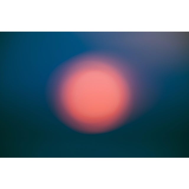 A Farewell to Day 6.2 by Tal Paz-Fridman | Photography of a blurred sunset on a gradient background For Sale