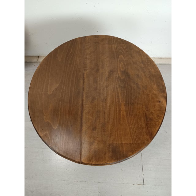 Tan Brutalist Coffee Table from Dudouyt, 1940s For Sale - Image 8 of 17