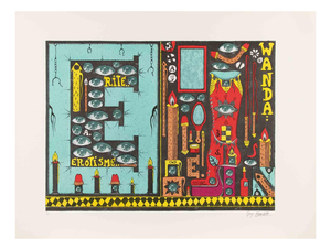 Guy Harloff, Rite… Eroticism… Wanda, 1970s, Screenprint