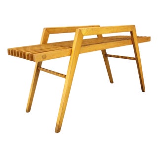 Beech Flower Stand from Uluv, Former Czechoslovakia, 1960s For Sale