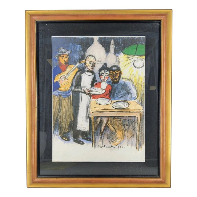 Kees Van Dongen, Montmartre, Color Lithograph For Sale