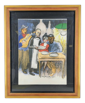 Kees Van Dongen, Montmartre, Color Lithograph