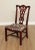 Thomasville Chippendale Style Carved Mahogany Dining Chairs - Set of 8 For Sale - Image 10 of 13