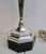 Hawksworth, Eyre & Co Sterling Silver Candlestick Lamp Dated 1920 For Sale - Image 4 of 9