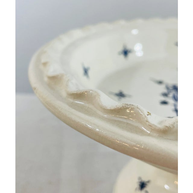 Tribal Moroccan Tribal Ceramic Dessert Plate, a Pair For Sale - Image 3 of 8