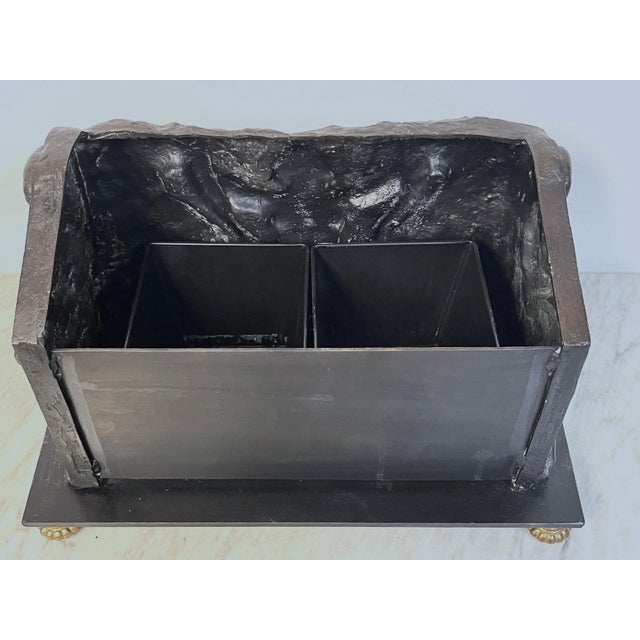 French Art Deco Bronze Neo-Greek Jardiniere/ Planter For Sale - Image 4 of 9