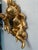 Restored Vintage 1960s Cherub Wall Mirror – Faux Gold Leaf Finish, Epoxy Resin Frame, Crown & Putti Design For Sale - Image 4 of 8