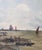 Figurative Delpy Hippolyte-Camille - Sailboats in Holland - Oil on Canvas Painting - Circa 1860 For Sale - Image 3 of 13