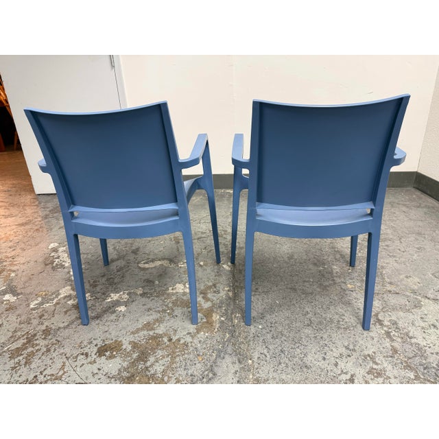 2020s Tilia Specto-Xl Blue Armchairs, Pair For Sale - Image 5 of 12