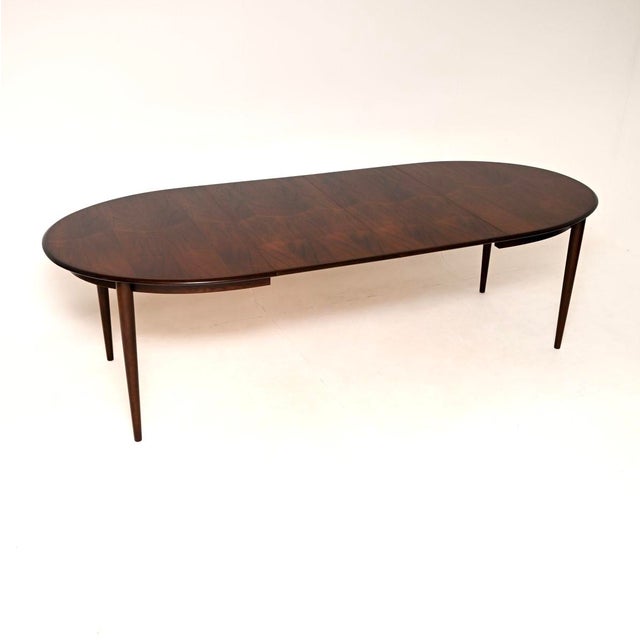 Vintage Danish Extending Dining Table, 1960 For Sale - Image 11 of 11