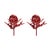 Rustic Metallic Artichoke Stem (Set of 2) For Sale - Image 3 of 3