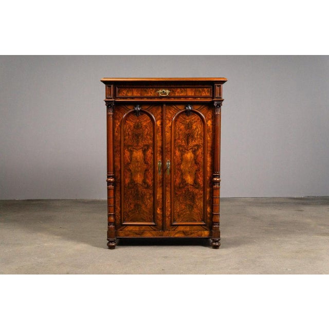 Object: Vertiko Period & Style: Gründerzeit - Late 19th century Features - elegant and practical piece of furniture with...