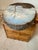 Vintage 1982 Signed Oil Landscape on Natural Wood For Sale - Image 13 of 15