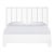 Liam Platform Bed King - White For Sale