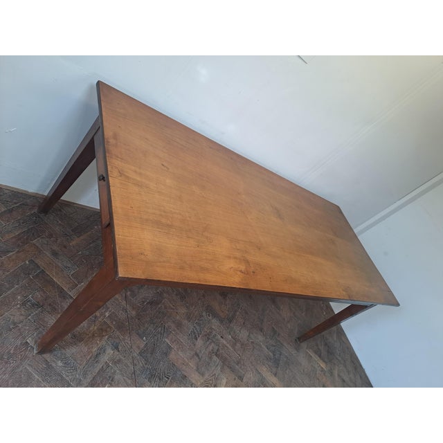 Antique French Cherrywood Farmhouse Table, 1860 For Sale - Image 8 of 10