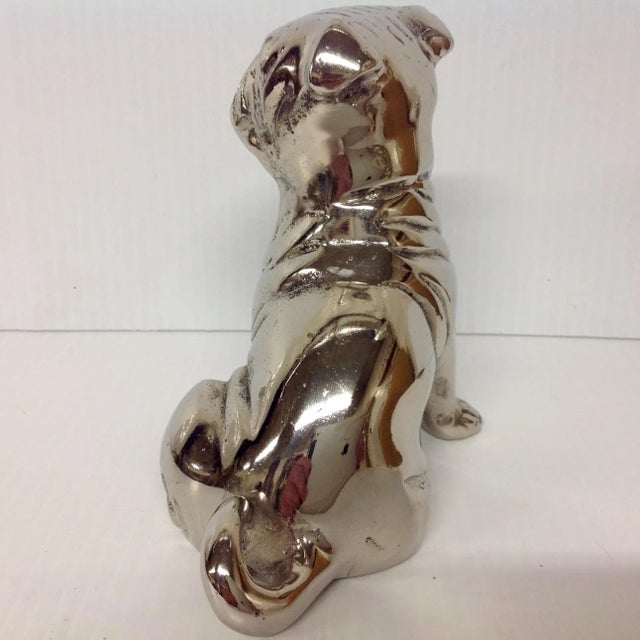 1930s Chromed English Bulldog For Sale In Dallas - Image 6 of 6