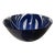 1960s Royal Copenhagen Cobalt Blue Bowl Aluminia Fajance Signed and Number by Inge-Lise Koefoed For Sale